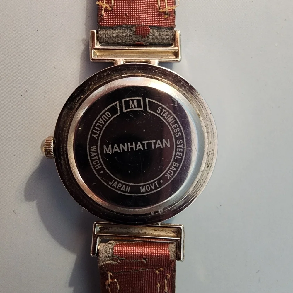 Manhattan Pink and Brown Quartz Watch #10